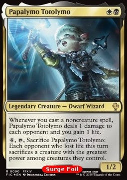 Papalymo Totolymo⁣ - Commander: Magic: The Gathering - FINAL FANTASY: Collector's Edition⁣ (Rare)⁣ [90]