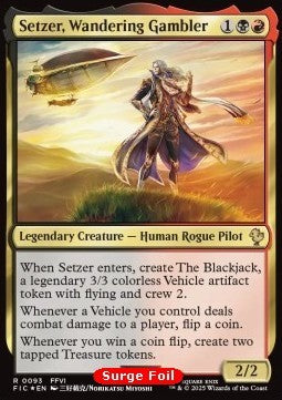 Setzer, Wandering Gambler⁣ - Commander: Magic: The Gathering - FINAL FANTASY: Collector's Edition⁣ (Rare)⁣ [93]