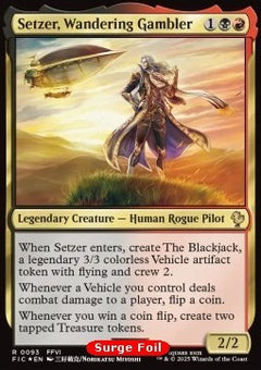 Setzer, Wandering Gambler⁣ - Commander: Magic: The Gathering - FINAL FANTASY: Collector's Edition⁣ (Rare)⁣ [93]