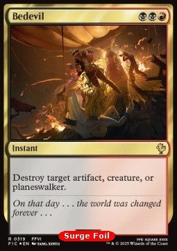 Bedevil⁣ - Commander: Magic: The Gathering - FINAL FANTASY: Collector's Edition⁣ (Rare)⁣ [319]