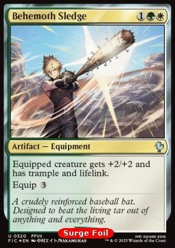 Behemoth Sledge⁣ - Commander: Magic: The Gathering - FINAL FANTASY: Collector's Edition⁣ (Uncommon)⁣ [320]