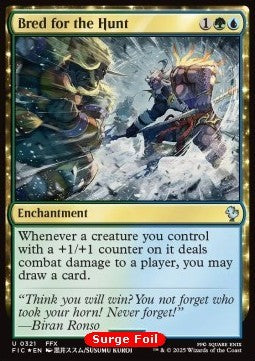 Bred for the Hunt⁣ - Commander: Magic: The Gathering - FINAL FANTASY: Collector's Edition⁣ (Uncommon)⁣ [321]
