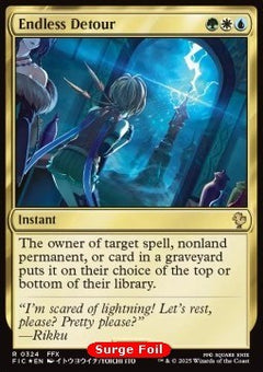 Endless Detour⁣ - Commander: Magic: The Gathering - FINAL FANTASY: Collector's Edition⁣ (Rare)⁣ [324]