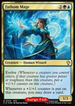 Fathom Mage⁣ - Commander: Magic: The Gathering - FINAL FANTASY: Collector's Edition⁣ (Rare)⁣ [325]