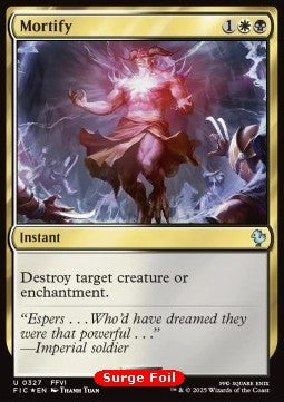 Mortify⁣ - Commander: Magic: The Gathering - FINAL FANTASY: Collector's Edition⁣ (Uncommon)⁣ [327]