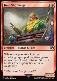 Item Shopkeep⁣ - Magic: The Gathering - FINAL FANTASY⁣ (Common)⁣ [142]