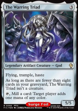 The Warring Triad⁣ - Commander: Magic: The Gathering - FINAL FANTASY: Collector's Edition⁣ (Rare)⁣ [99]