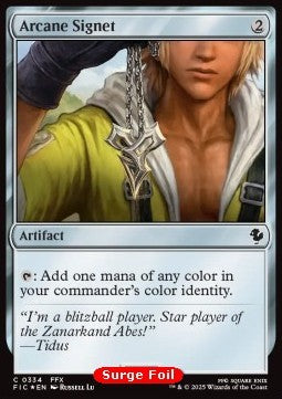 Arcane Signet (V.3)⁣ - Commander: Magic: The Gathering - FINAL FANTASY: Collector's Edition⁣ (Common)⁣ [334]