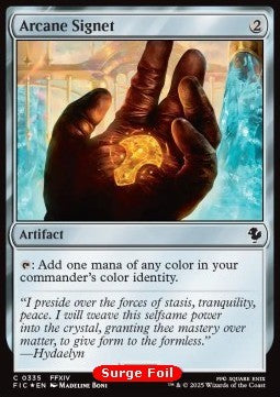 Arcane Signet (V.4)⁣ - Commander: Magic: The Gathering - FINAL FANTASY: Collector's Edition⁣ (Common)⁣ [335]
