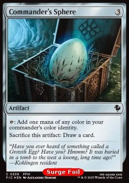 Commander's Sphere⁣ - Commander: Magic: The Gathering - FINAL FANTASY: Collector's Edition⁣ (Common)⁣ [339]