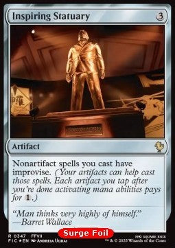 Inspiring Statuary⁣ - Commander: Magic: The Gathering - FINAL FANTASY: Collector's Edition⁣ (Rare)⁣ [347]