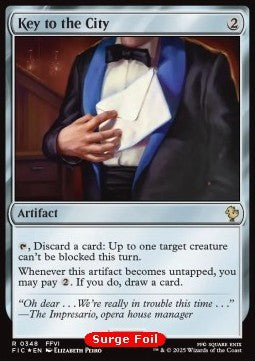 Key to the City⁣ - Commander: Magic: The Gathering - FINAL FANTASY: Collector's Edition⁣ (Rare)⁣ [348]