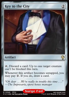 Key to the City⁣ - Commander: Magic: The Gathering - FINAL FANTASY: Collector's Edition⁣ (Rare)⁣ [348]