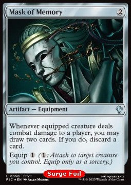 Mask of Memory⁣ - Commander: Magic: The Gathering - FINAL FANTASY: Collector's Edition⁣ (Uncommon)⁣ [350]