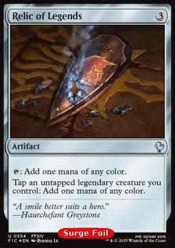 Relic of Legends⁣ - Commander: Magic: The Gathering - FINAL FANTASY: Collector's Edition⁣ (Uncommon)⁣ [354]