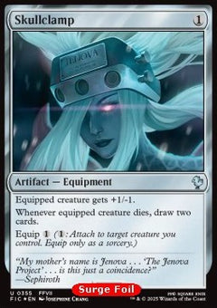 Skullclamp⁣ - Commander: Magic: The Gathering - FINAL FANTASY: Collector's Edition⁣ (Uncommon)⁣ [355]