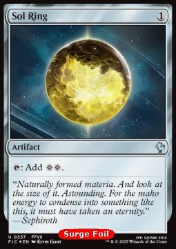 Sol Ring (V.2)⁣ - Commander: Magic: The Gathering - FINAL FANTASY: Collector's Edition⁣ (Uncommon)⁣ [357]