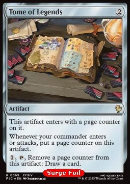 Tome of Legends⁣ - Commander: Magic: The Gathering - FINAL FANTASY: Collector's Edition⁣ (Rare)⁣ [369]