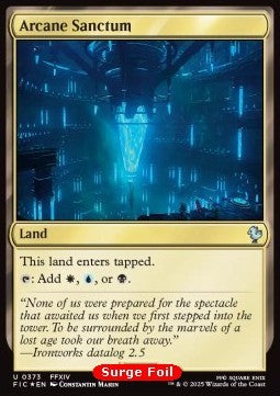 Arcane Sanctum⁣ - Commander: Magic: The Gathering - FINAL FANTASY: Collector's Edition⁣ (Uncommon)⁣ [373]