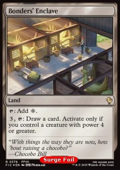 Bonders' Enclave⁣ - Commander: Magic: The Gathering - FINAL FANTASY: Collector's Edition⁣ (Rare)⁣ [376]
