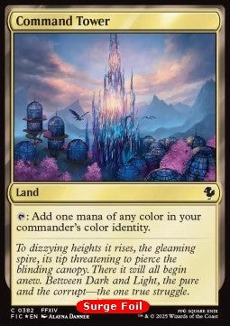 Command Tower (V.1)⁣ - Commander: Magic: The Gathering - FINAL FANTASY: Collector's Edition⁣ (Common)⁣ [382]