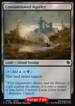 Contaminated Aquifer⁣ - Commander: Magic: The Gathering - FINAL FANTASY: Collector's Edition⁣ (Common)⁣ [383]