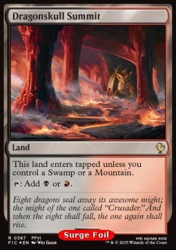 Dragonskull Summit⁣ - Commander: Magic: The Gathering - FINAL FANTASY: Collector's Edition⁣ (Rare)⁣ [387]