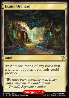 Exotic Orchard⁣ - Commander: Magic: The Gathering - FINAL FANTASY: Collector's Edition⁣ (Rare)⁣ [390]