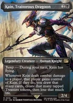 Kain, Traitorous Dragoon (V.1)⁣ - Magic: The Gathering - FINAL FANTASY: Extras⁣ (Rare)⁣ [316]