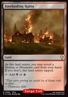 Foreboding Ruins⁣ - Commander: Magic: The Gathering - FINAL FANTASY: Collector's Edition⁣ (Rare)⁣ [394]