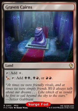 Graven Cairns⁣ - Commander: Magic: The Gathering - FINAL FANTASY: Collector's Edition⁣ (Rare)⁣ [401]