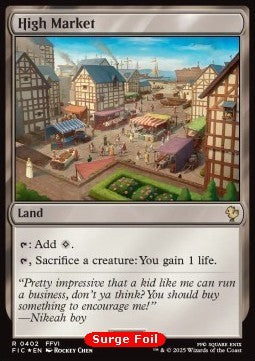 High Market⁣ - Commander: Magic: The Gathering - FINAL FANTASY: Collector's Edition⁣ (Rare)⁣ [402]