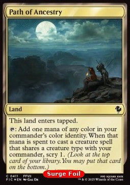 Path of Ancestry⁣ - Commander: Magic: The Gathering - FINAL FANTASY: Collector's Edition⁣ (Common)⁣ [411]