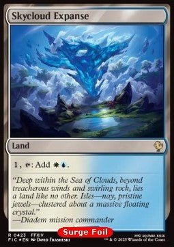 Skycloud Expanse⁣ - Commander: Magic: The Gathering - FINAL FANTASY: Collector's Edition⁣ (Rare)⁣ [423]