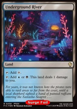 Underground River⁣ - Commander: Magic: The Gathering - FINAL FANTASY: Collector's Edition⁣ (Rare)⁣ [439]