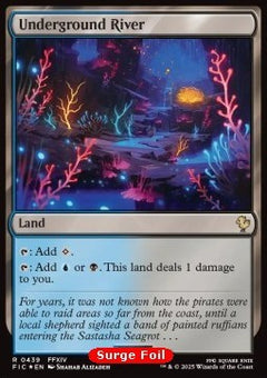 Underground River⁣ - Commander: Magic: The Gathering - FINAL FANTASY: Collector's Edition⁣ (Rare)⁣ [439]