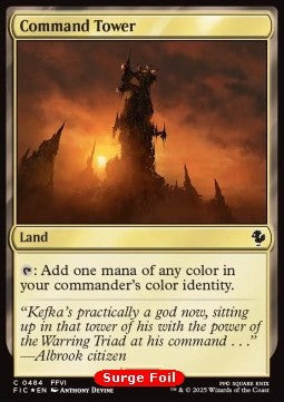 Command Tower (V.2)⁣ - Commander: Magic: The Gathering - FINAL FANTASY: Collector's Edition⁣ (Common)⁣ [484]