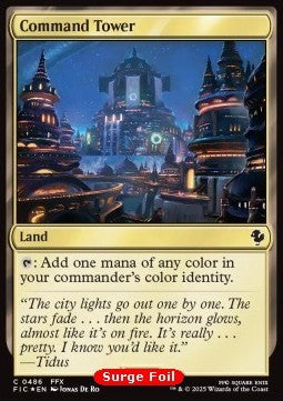 Command Tower (V.4)⁣ - Commander: Magic: The Gathering - FINAL FANTASY: Collector's Edition⁣ (Common)⁣ [486]