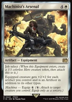 Machinist's Arsenal⁣ - Magic: The Gathering - FINAL FANTASY⁣ (Rare)⁣ [23]