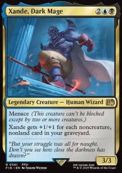 Xande, Dark Mage (V.2)⁣ - Magic: The Gathering - FINAL FANTASY: Extras⁣ (Rare)⁣ [561]
