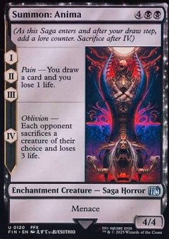 Summon: Anima⁣ - Magic: The Gathering - FINAL FANTASY⁣ (Uncommon)⁣ [120]