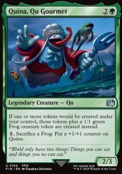 Quina, Qu Gourmet⁣ - Magic: The Gathering - FINAL FANTASY⁣ (Uncommon)⁣ [194]