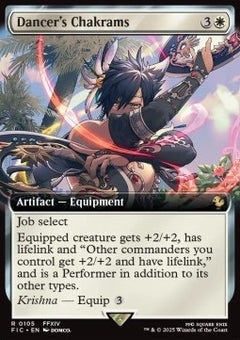 Dancer's Chakrams⁣ - Commander: Magic: The Gathering - FINAL FANTASY: Extras⁣ (Rare)⁣ [105]