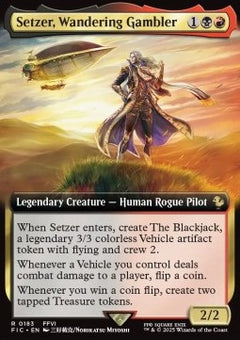 Setzer, Wandering Gambler⁣ - Commander: Magic: The Gathering - FINAL FANTASY: Extras⁣ (Rare)⁣ [183]