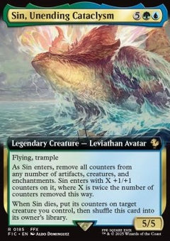 Sin, Unending Cataclysm⁣ - Commander: Magic: The Gathering - FINAL FANTASY: Extras⁣ (Rare)⁣ [185]