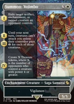 Summon: Yojimbo⁣ - Commander: Magic: The Gathering - FINAL FANTASY: Extras⁣ (Rare)⁣ [196]