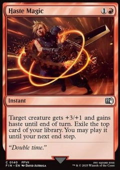 Haste Magic⁣ - Magic: The Gathering - FINAL FANTASY⁣ (Common)⁣ [140]