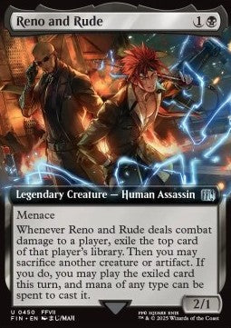 Reno and Rude⁣ - Magic: The Gathering - FINAL FANTASY: Extras⁣ (Uncommon)⁣ [450]
