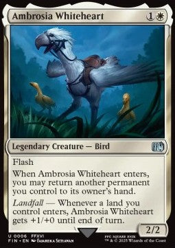 Ambrosia Whiteheart⁣ - Magic: The Gathering - FINAL FANTASY⁣ (Uncommon)⁣ [6]