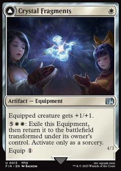Crystal Fragments // Summon: Alexander⁣ - Magic: The Gathering - FINAL FANTASY⁣ (Uncommon)⁣ [13]